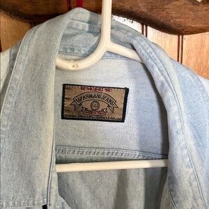 Armani Jeans Sky Blue Denim shirt